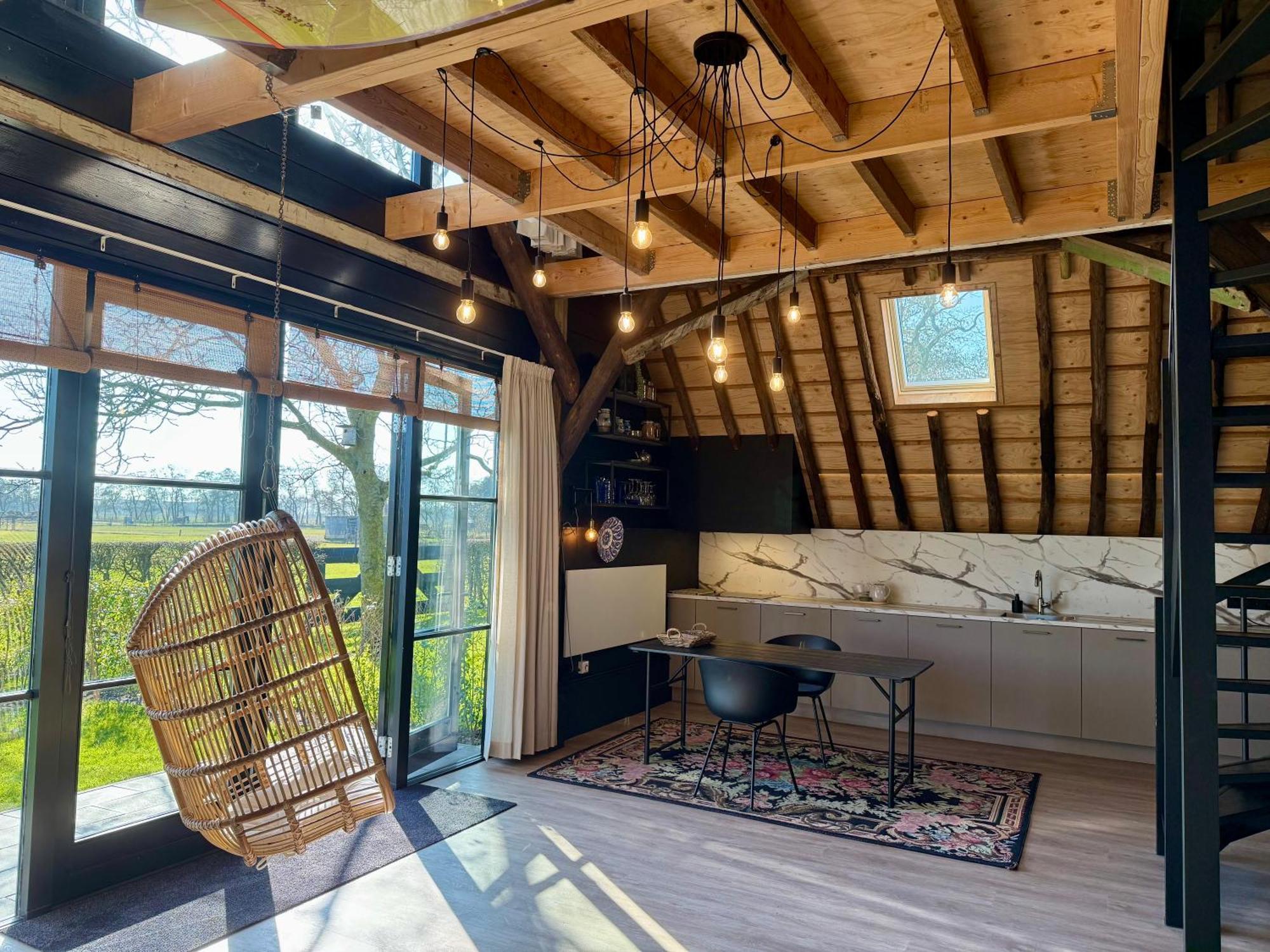 Vakantiewoning Skuur Bergen Esterno foto